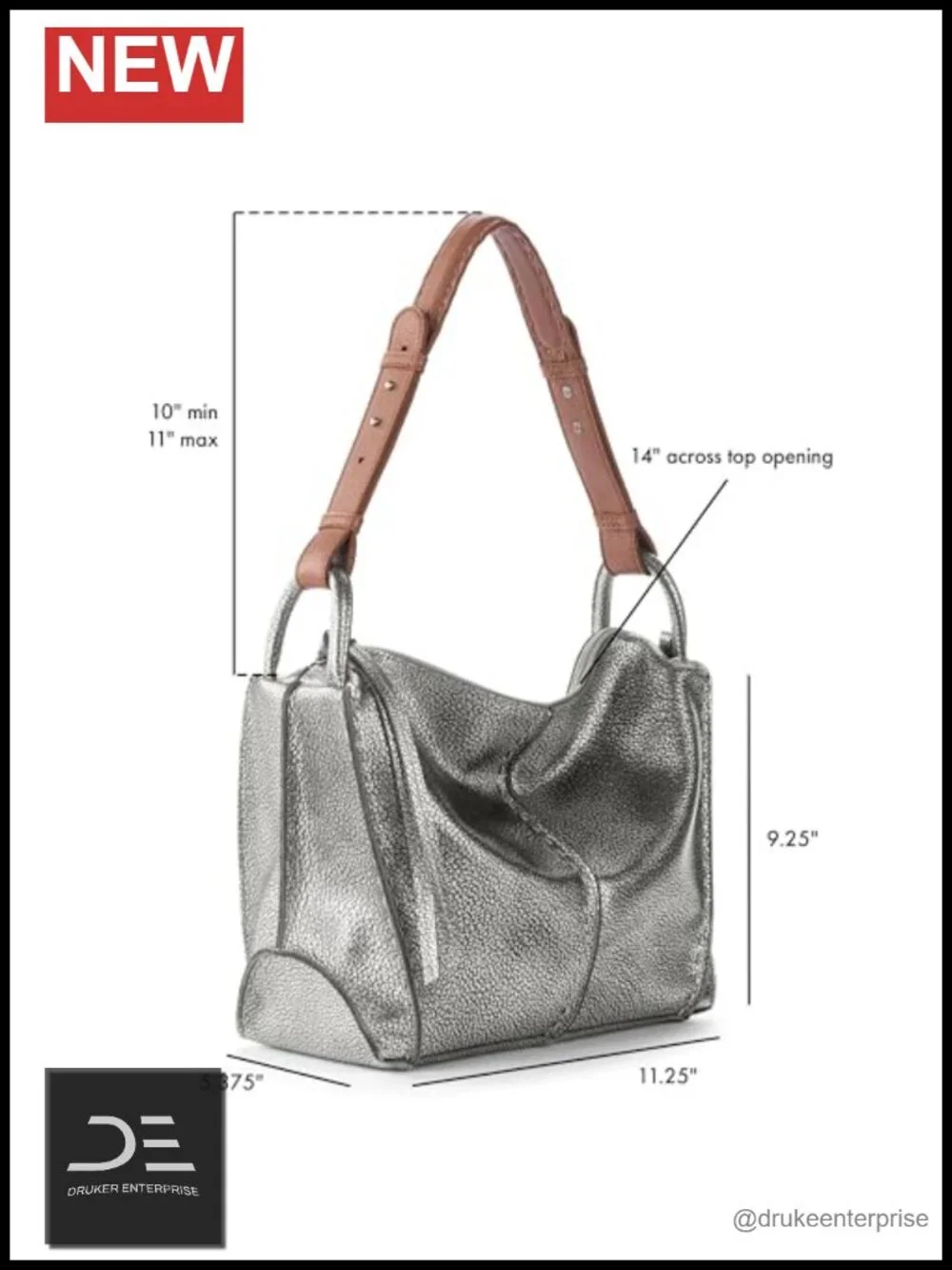 The Sak Los Feliz Hobo Purse - Premium Large Leather Women's Handbag for